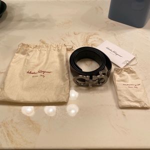 salvatore ferragamo mens reversible size 38